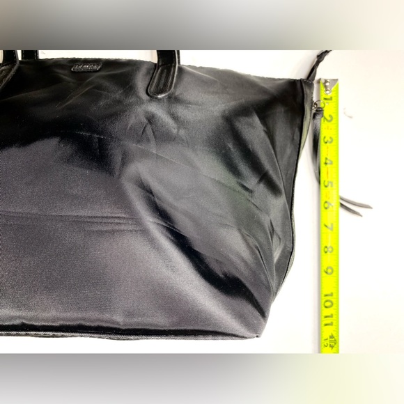 Tote BOTKIER NEW YORK Nylon Black Roomy Tote Bag With Side Zippers - Picture 12 of 16